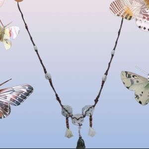 🌈 Elegant Multi-Color Beaded Jade Necklace 🌈